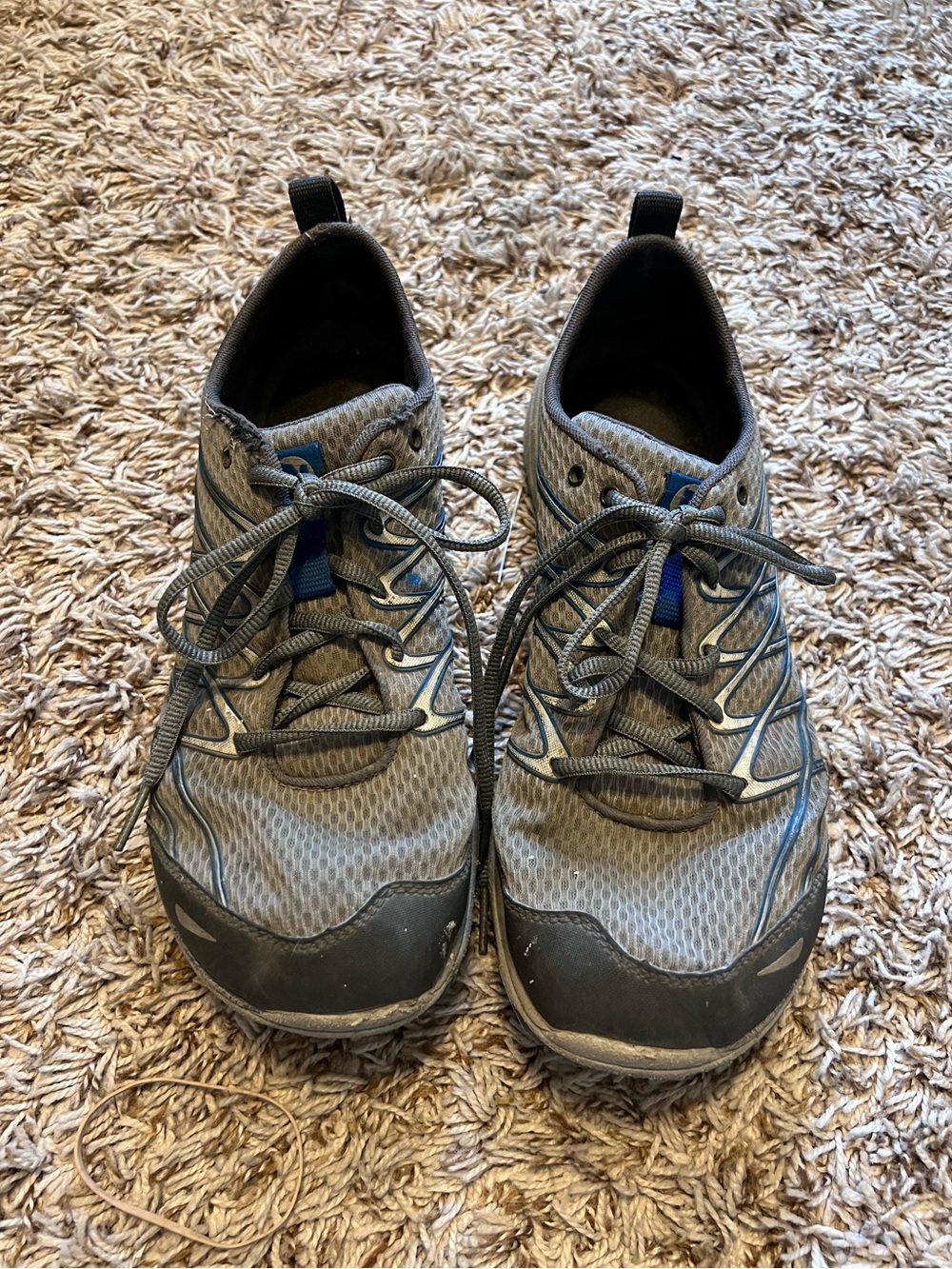 Merrell Vibram Running Shoes Castle Rock/Blue Hiking Outdoors Gym Men’s Sz 9